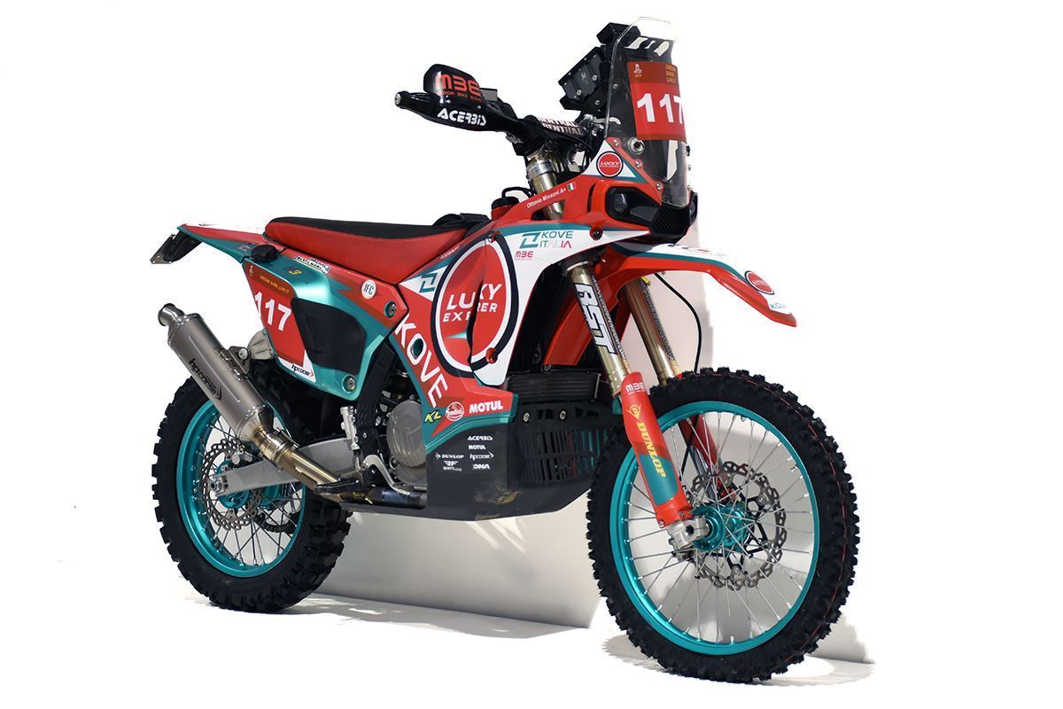 Kove 450 Rally - HP Corse SP-2 400 TITANIUM