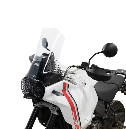 Ducati DesertX - High Windshield With Side Spoilers