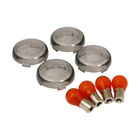 Smoke Bullet turn signal lens kit - Harley-Davidson