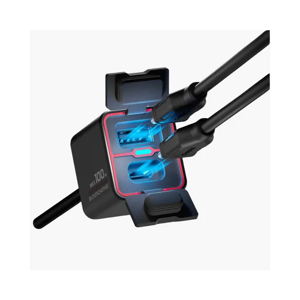 Chigee Technology - TR100 2-way USB-A/C fast charger MFP0094