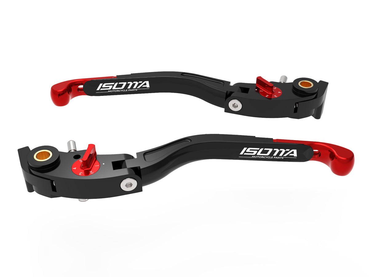 Moto Guzzi V100 Mandello S / Stelvio - Adjustment Levers for Brake/Clutch Eco Gp