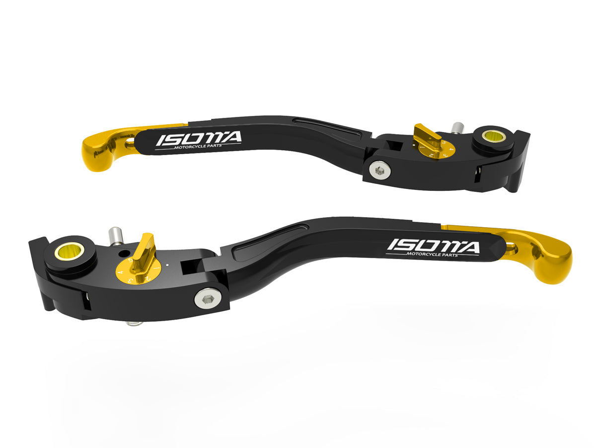 Moto Guzzi V100 Mandello S / Stelvio - Adjustment Levers for Brake/Clutch Eco Gp
