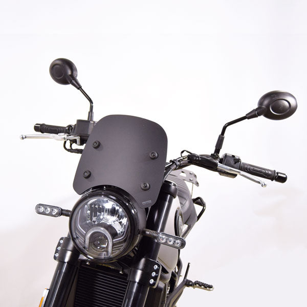 Benelli Leoncino 500 - Low MaTTe Black Windshield