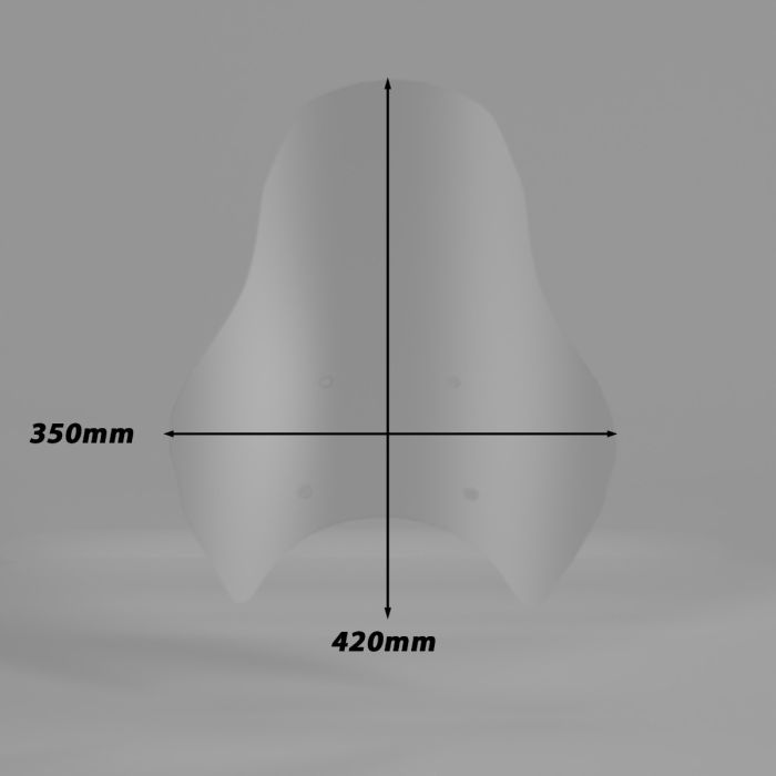 Royal Enfield Himalayan 450 - Medium Protection Windscreen
