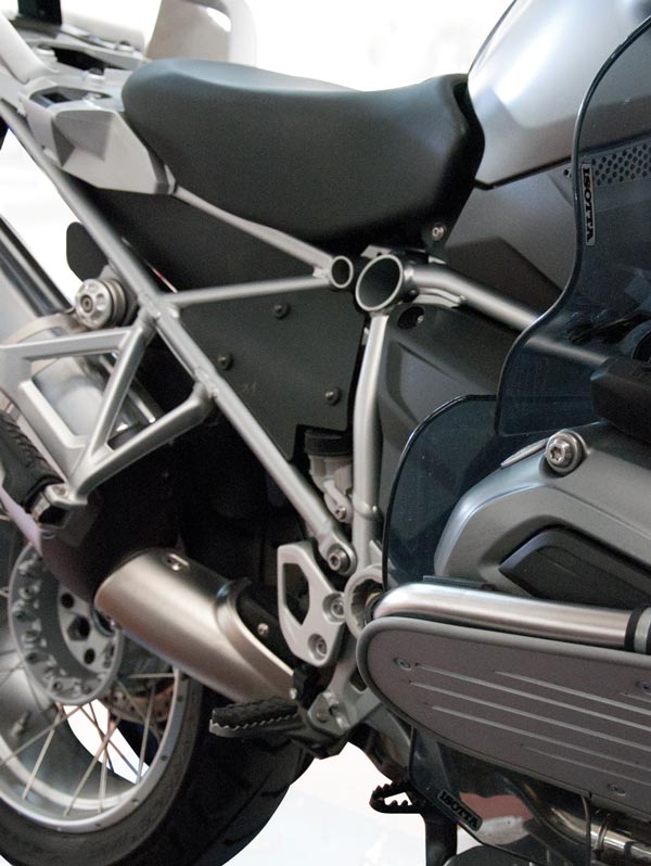 BMW R 1200 GS LC STD - Pair of Matt Black Side Mudflaps