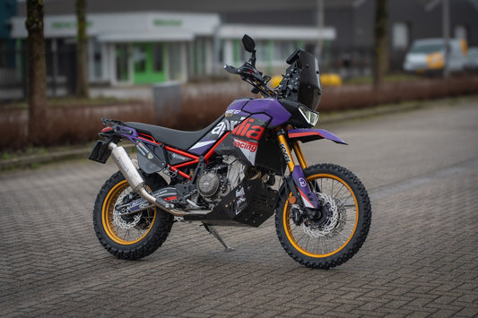 Aprilia Tuareg Rally Spec List Live at MotorBeurs Utrecht
