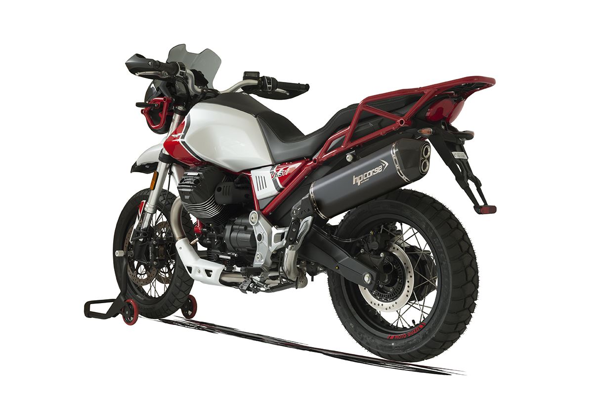 Moto Guzzi V85 TT - HP Corse SPS CARBON BLACK