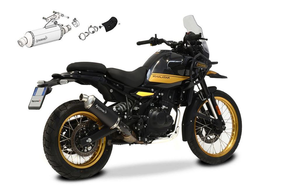 Royal Enfield Himalayan 450 - HP Corse SP-1 350 Short Black