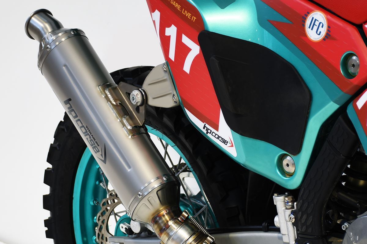 Kove 450 Rally - HP Corse SP-2 400 TITANIUM
