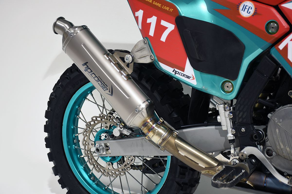 Kove 450 Rally - HP Corse SP-2 400 TITANIUM