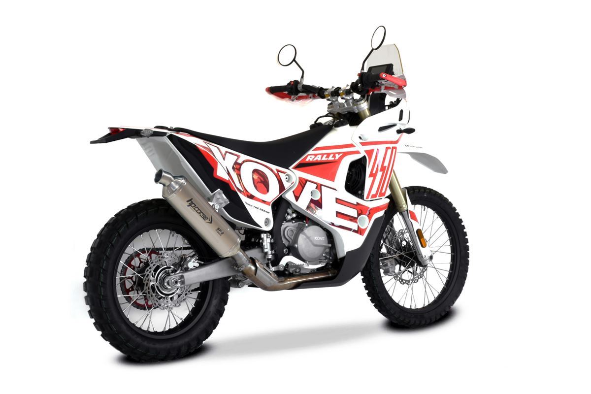 Kove 450 Rally - HP Corse SP-2 400 TITANIUM