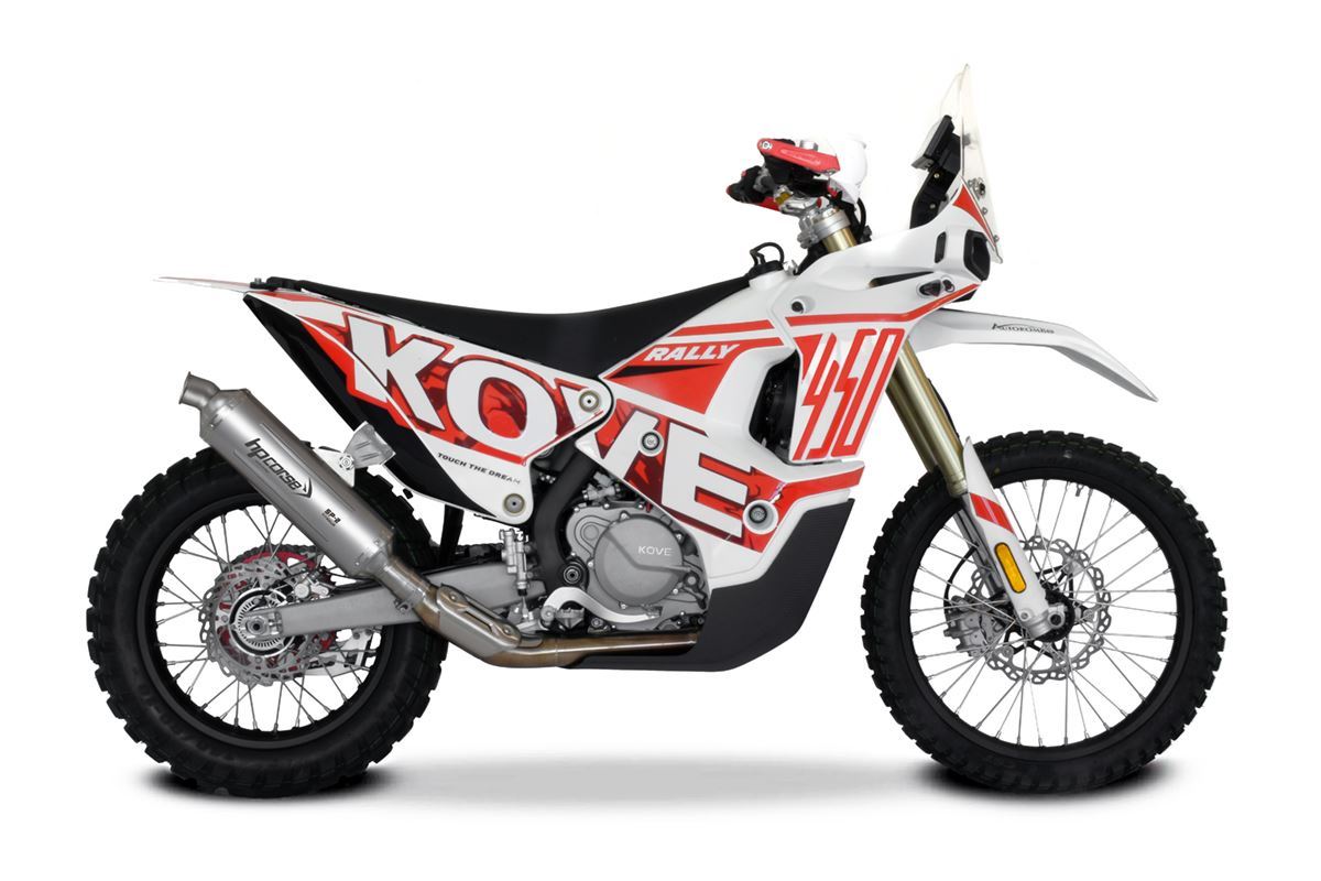 Kove 450 Rally - HP Corse SP-2 400 TITANIUM