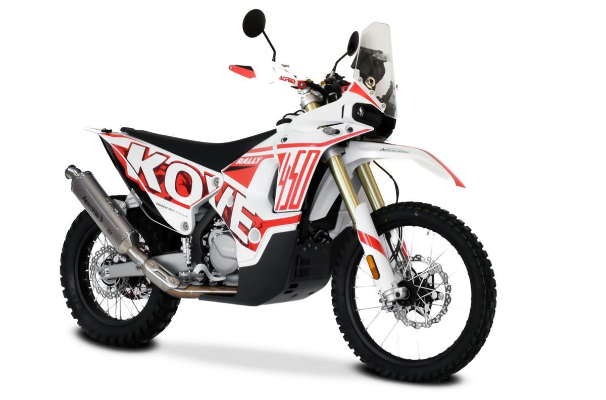 Kove 450 Rally - HP Corse SP-2 400 TITANIUM