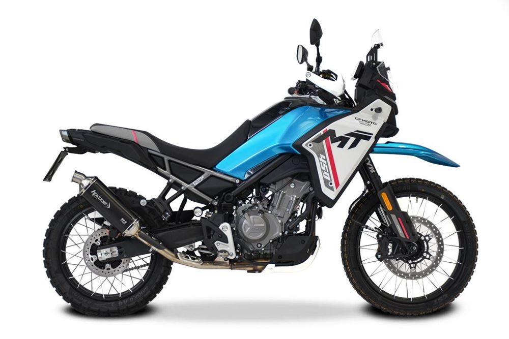 CF Moto MT 450 - HP Corse SP-2 SHORT BLACK TITANIUM