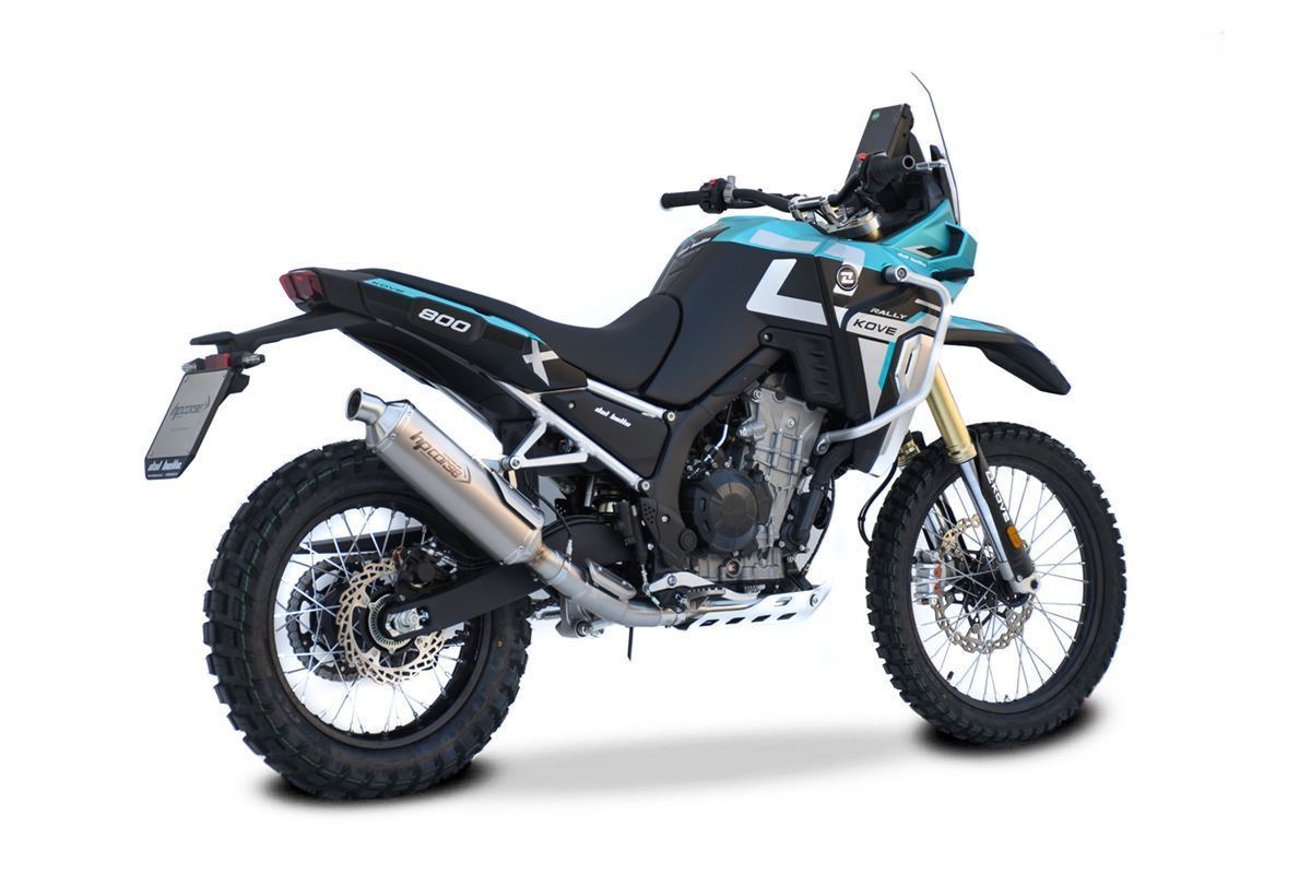 Kove 800X Rally Pro - HP Corse SP-1 350 EVO TITANIUM