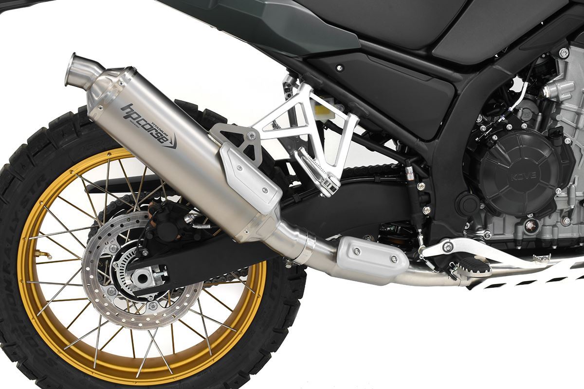 Kove 800X Rally Pro - HP Corse SP-1 350 EVO TITANIUM