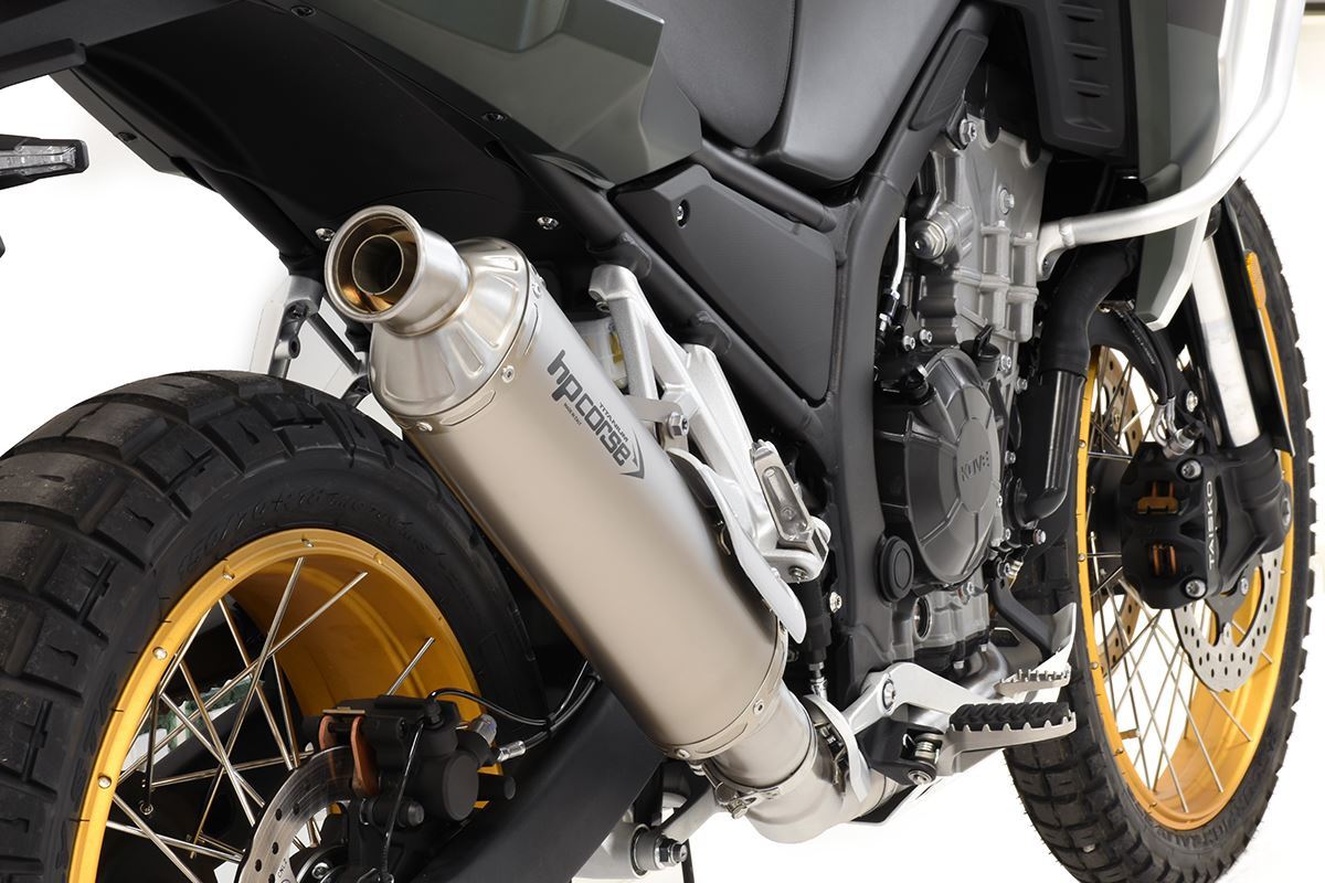 Kove 800X Rally Pro - HP Corse SP-1 350 EVO TITANIUM