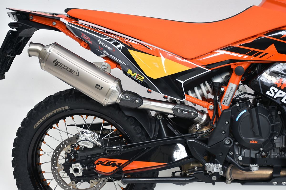 HP Corse SP-2 Short Titanium for KTM 790/890 Adventure R - product image 3