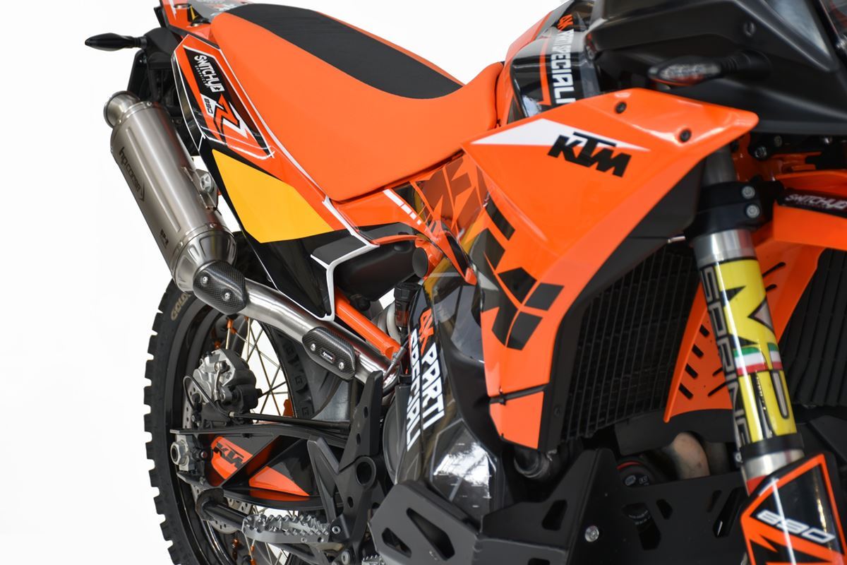 HP Corse SP-2 Short Titanium for KTM 790/890 Adventure R - product image 4