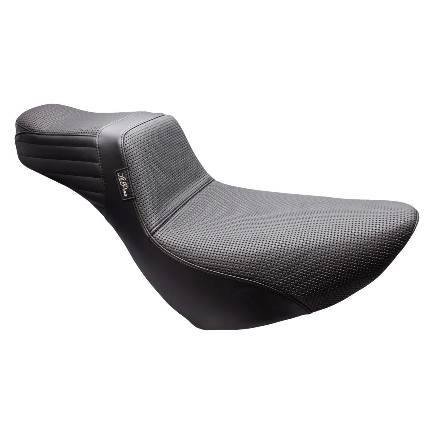 LePera, Tail Whip 2-up seat 'Daddy Long Legs'. Basket Weave - Harley Davidson