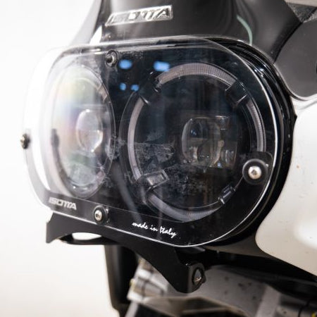 Ducati Desert X - Headlight protector in PMMA
