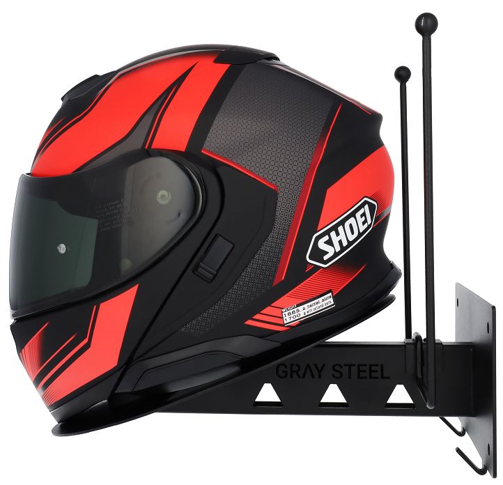 Gray Steel - X7 helmet & gear wall mount