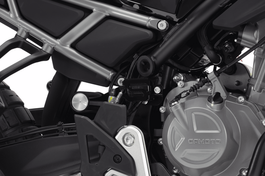 CF Moto MT 450 - Protection for The Rear Brake Oil Reservoir