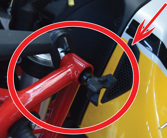 Moto Guzzi V85 TT - Knob Kit
