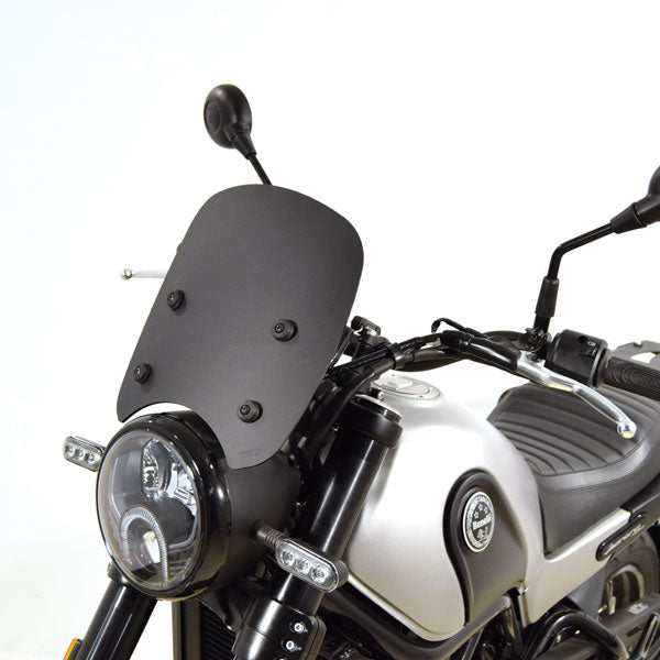 Benelli Leoncino 500 - MaTTe Black Windshield
