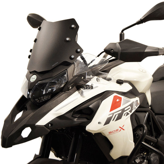 Benelli TRK 502 - Rally MaTTe Black Windshield