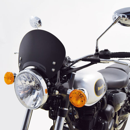 Benelli Imperiale 400 - Low Matte Black Windshield