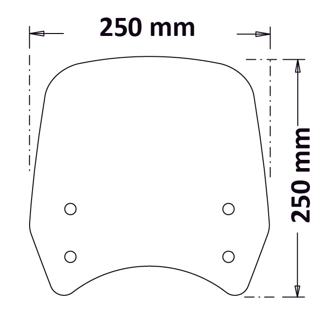 Royal Enfield Meteor 350 Fireball - Windshield