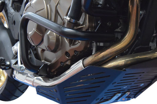 Honda CRF 1000 Africa Twin - Pair of Black Lower Crash Bars Tubes.