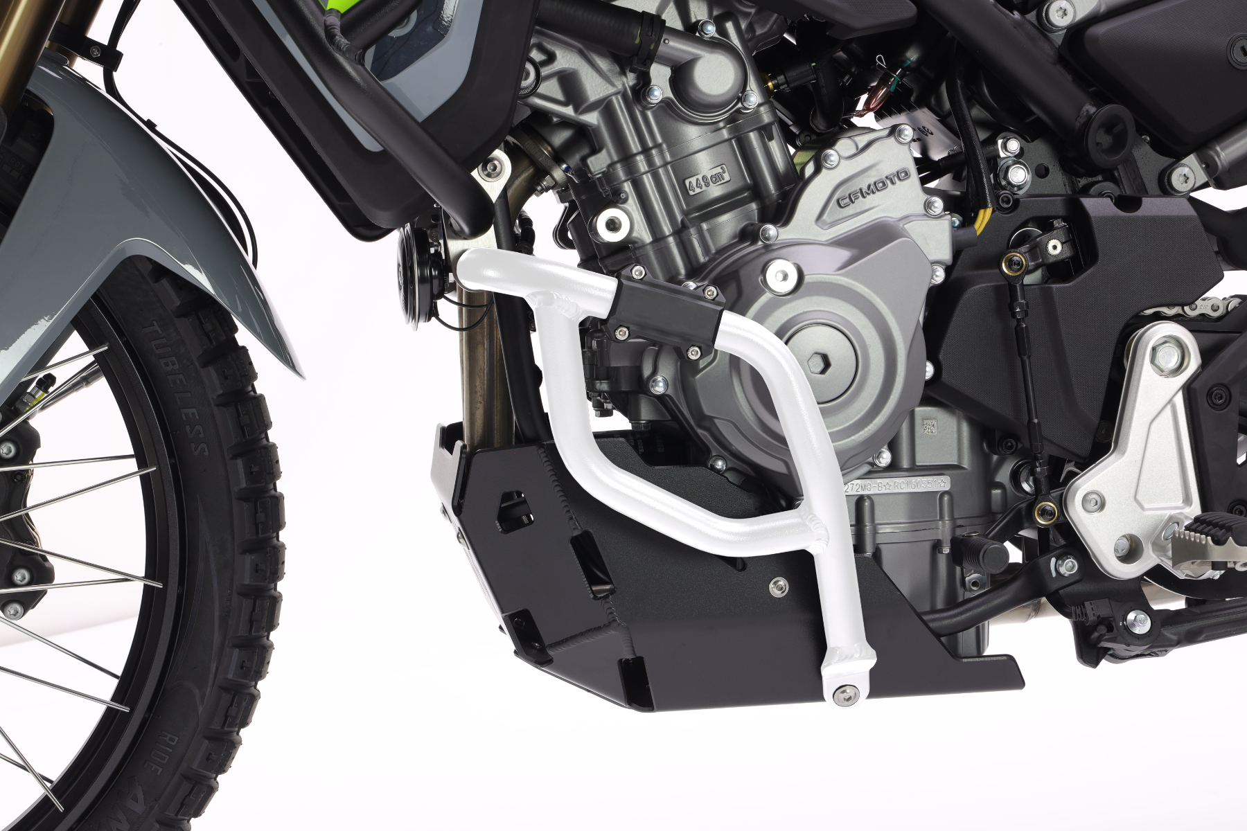 CF Moto MT 450 - Aluminum Lower Crash Bar
